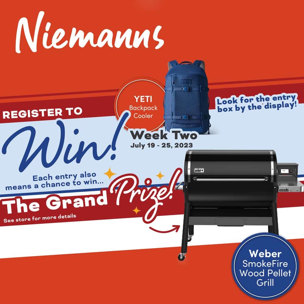 Register to Win a YETI backpack cooler